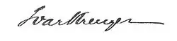 signature d'Ivar Kreuger