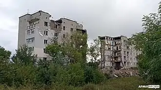 Description de l'image Izium after Russian occupation (2022-09-14) 01.jpg.