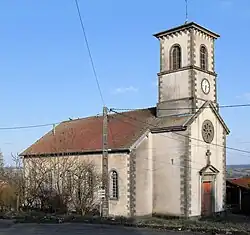 L'église Saint-Christophe.