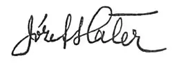 signature de Józef Haller