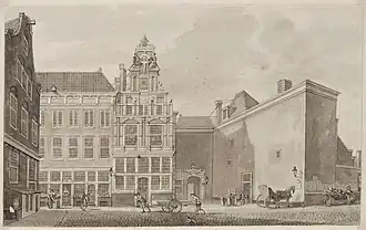 Le Burgerweeshuis à Amsterdam, 1770.