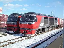 Locomotives DF200-901 et DF200-6