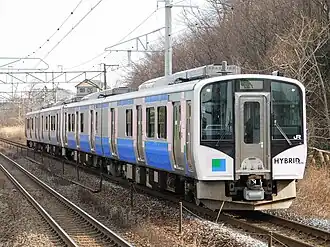 JR East série HB-E210 (services interconnectés avec la ligne Senseki-Tōhoku)