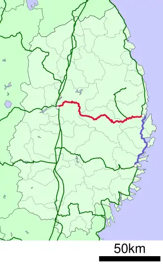 Voir la carte de la ligne.