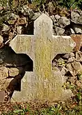 Croix de cimetière de 1837