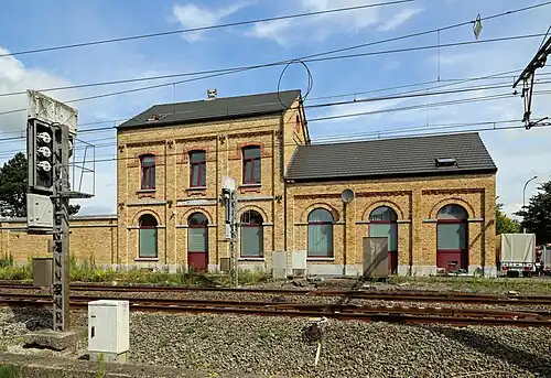 Bâtiment de la gare.