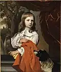 Jacob van Loo, Jeune Garçon au chien.