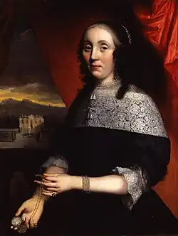 Portrait de Maria van der Graeff, 1664, musée de Dordrecht.