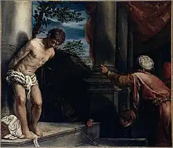 Jacopo Bassano, Le Martyre de saint Sébastien, 1574.