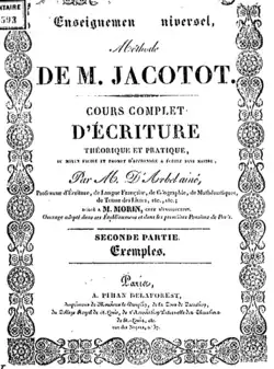 Couverture du manuel.