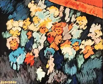 Minuit devant Sénéquier (1996). (54&nbsp;×&nbsp;65&nbsp;cm)