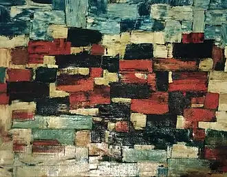 Le port de pêche de Tipaza(1960). (52&nbsp;×&nbsp;78&nbsp;cm)