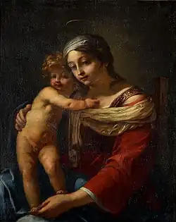 Jacques Blanchard, La Vierge et l'Enfant.