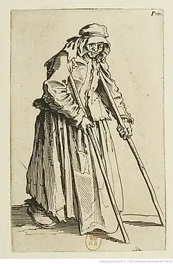 no&nbsp;16 : La mendiante aux béquilles