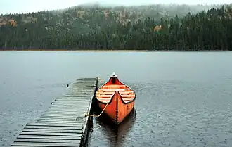 Image illustrative de l’article Lac à l'Épaule (Lac-Jacques-Cartier)