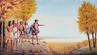 Jacques Cartier sur le mont Royal