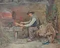 Jacques Ourtal, « Le boulanger de Fontiers-Cabardès » (1915) Musée des beaux-arts de Carcassonne.