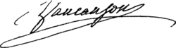 signature de Jacques Vaucanson