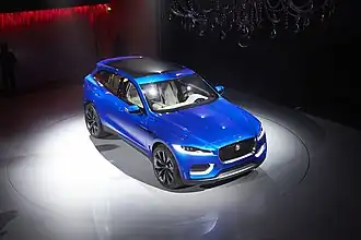 Jaguar C-X17 Concept au Salon de Francfort 2013.