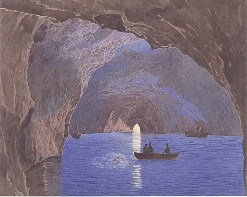 La grotte bleue de Capri