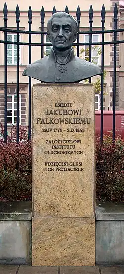 Le fondateur Jakubowi Falkowski