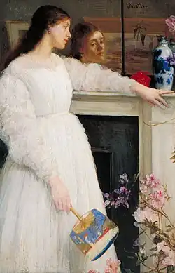 Whistler, Symphony in White, No. 2: The Little White Girl&nbsp;(en), 1864