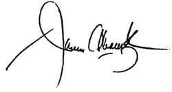 signature de James Abourezk