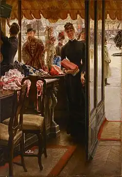 La Demoiselle de magasin,Toronto, musée des Beaux-Arts de l'Ontario.