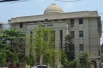 Un bâtiment art déco à Chittagong