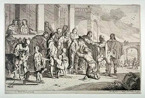 Le Fils prodigue (avec Cornelis de Wael)