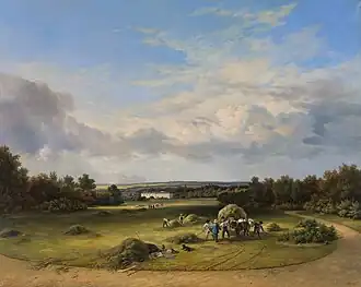 Vue sur le château des Ardennes, Collections royales de Belgique&nbsp;(nl)