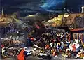 Le Triomphe de la mort, huile de Jan Brueghel.