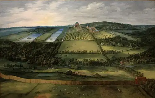 Brueghel de Velours, Le Château de Mariemont, 1612.