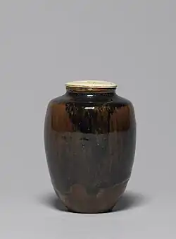 Pot à thé (cha-ire), première moitié du XIXe&nbsp;siècle. Walters Art Museum.