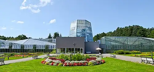 Le jardin botanique de Tallinn.