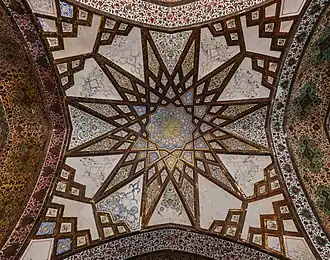Détail du plafond.