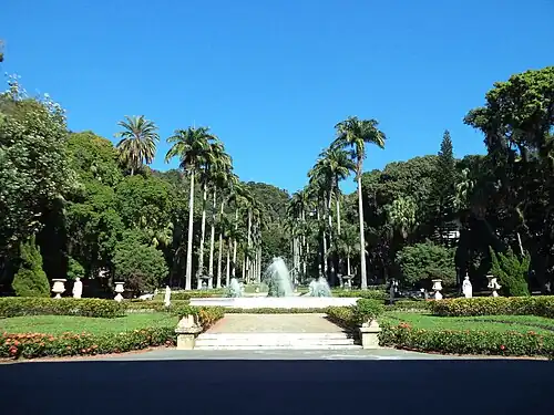 Jardin à la française, dessiné par Paul Villon.