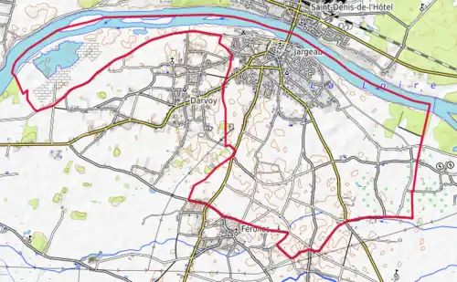 Carte topographique.