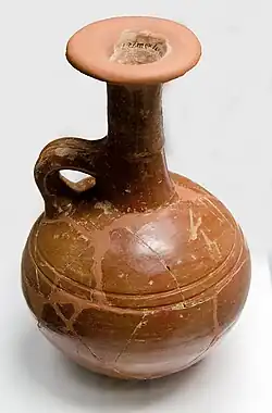 Vase de l'époque phénicienne archaïque, VIIIe&nbsp;siècle&nbsp;av. J.-C.