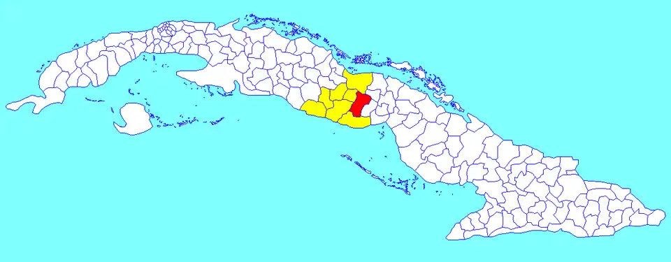 Municipalité de Jatibonico dans la province de Sancti Spíritus