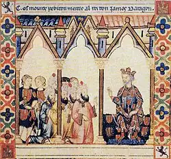 Cantigas de Santa María, vers 1284, Jacques Ier (roi d'Aragon) et les Maures