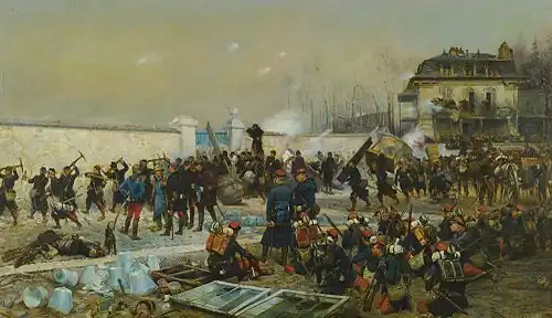 Bataille de Champigny par Édouard Detaille.