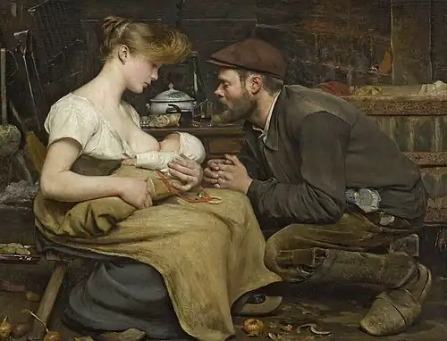 Le Bonheur des parents (1903), Neumeister Münchner Kunstauktionshaus.