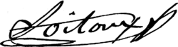 signature de Jean-François Soitoux