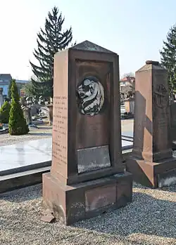 Sépulture de Jean-Jacques Weigel.