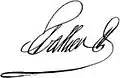 Signature de Jean-Lambert Tallien