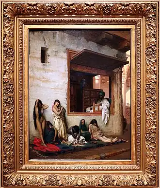 Jean-Léon Gérome, Vente d'esclaves au Caire, 1871 (Cincinnati Art Museum).