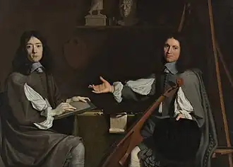 Jean-Baptiste de Champaigneet son ami Nicolas de Plattemontagne 1654
