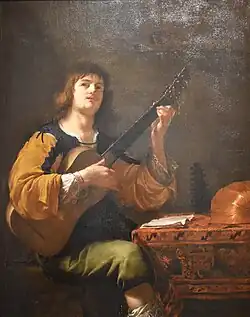 Joueur de guitare, 1668, Musée Granet.