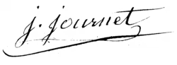 signature de Jean Journet
